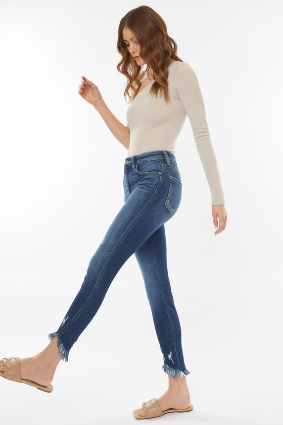 Kamala High Rise Ankle Skinny Jeans - Official Kancan USA