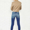 Knia High Rise Ankle Skinny Jeans - Official Kancan USA