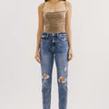 Kenzie Ultra High Rise Mom Jeans - Official Kancan USA