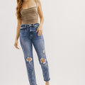 Kenzie Ultra High Rise Mom Jeans - Official Kancan USA