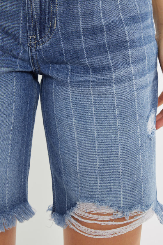Julita High Rise Bermuda Shorts - Official Kancan USA