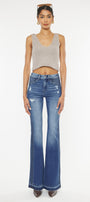 Clemont High Rise Flare Jeans - Official Kancan USA
