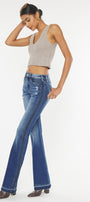 Clemont High Rise Flare Jeans - Official Kancan USA