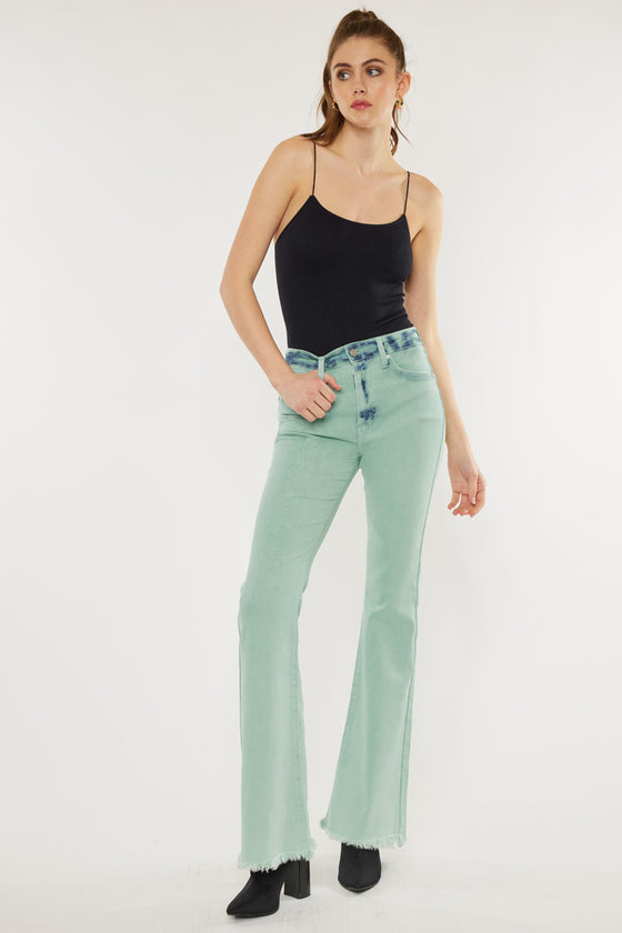 Nikki High Rise Flare Jeans - Official Kancan USA