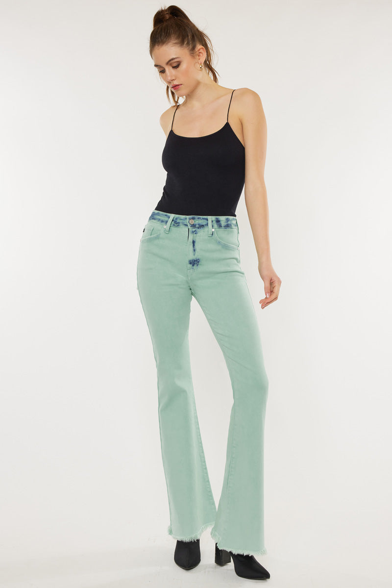 Nikki High Rise Flare Jeans – Kancan USA