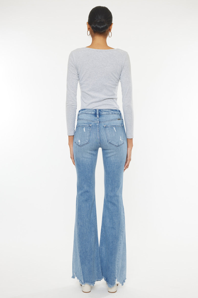 Rosecrans Mid Rise Flare Jeans - Official Kancan USA