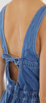 Sandria Cropped Wide Leg Overalls - Official Kancan USA