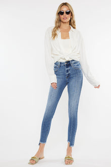  Lucy High Rise Ankle Skinny Jeans - Official Kancan USA