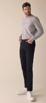 Jeddie Black Distressed Slim Straight - Official Kancan USA