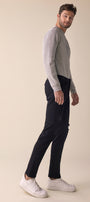 Jeddie Black Distressed Slim Straight - Official Kancan USA