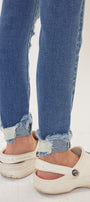 Cole High Rise Ankle Skinny Kid Jeans - Official Kancan USA