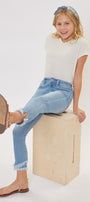 Summer High Rise Ankle Skinny Kid Jeans(NEEDS PRICE) - Official Kancan USA