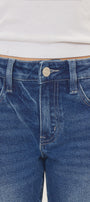 Halo Mid Rise Mini Mom Kid Jeans - Official Kancan USA