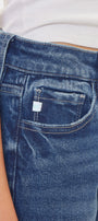 Halo Mid Rise Mini Mom Kid Jeans - Official Kancan USA