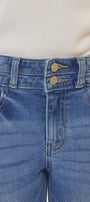 Dream High Rise Mini Straight Leg Kid Jeans - Official Kancan USA