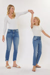 Dream High Rise Mini Straight Leg Kid Jeans - Official Kancan USA