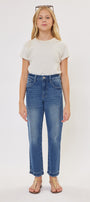 Royal High Rise Mini Straight Leg Kid Jeans - Official Kancan USA