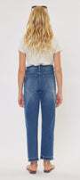 Royal High Rise Mini Straight Leg Kid Jeans - Official Kancan USA
