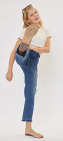 Royal High Rise Mini Straight Leg Kid Jeans - Official Kancan USA
