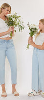 Zendaya High Rise Wide Leg Kid Jeans - Official Kancan USA