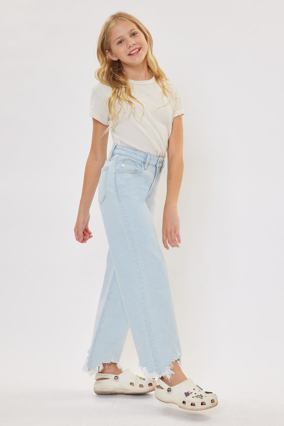 Zendaya High Rise Wide Leg Kid Jeans - Official Kancan USA