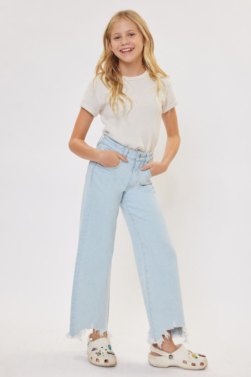 Zendaya High Rise Wide Leg Kid Jeans - Official Kancan USA