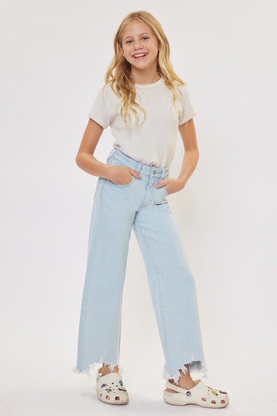 Zendaya High Rise Wide Leg Kid Jeans - Official Kancan USA